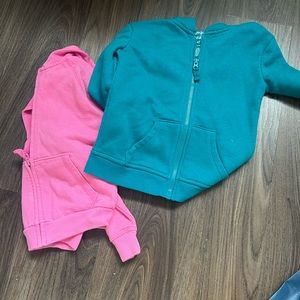 Toddler sweat shirt set of two